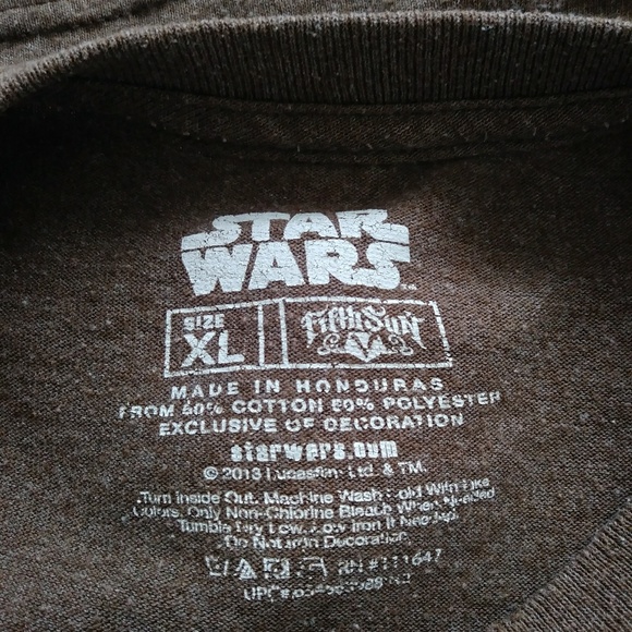 Star Wars Chewbacca Graphic T-Shirt - Picture 7 of 7